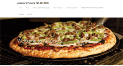 Desktop Screenshot of antpizza.com